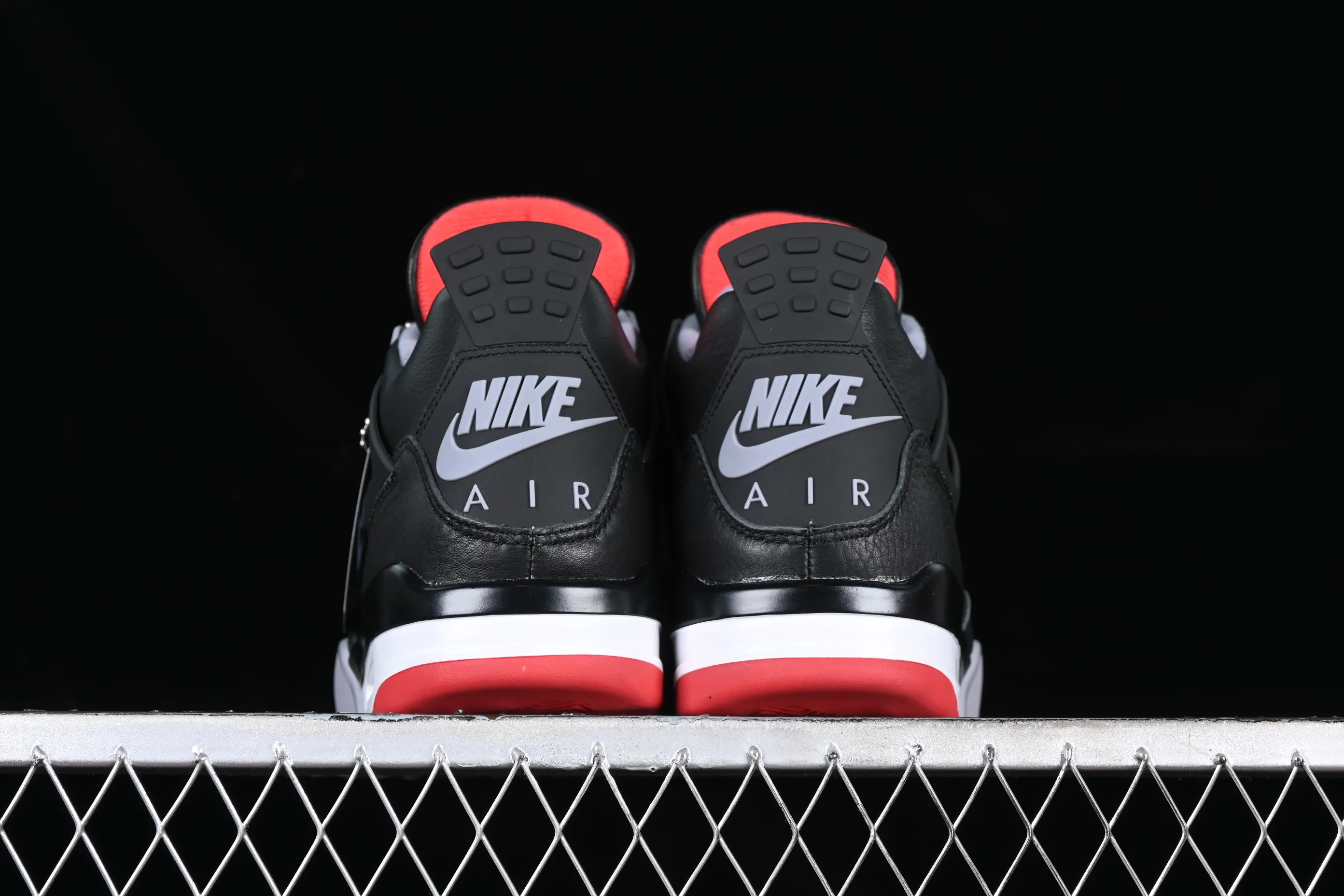 All categories Air Jordan Jordan series basketball shoes Air Jordan 4 foreign trade version Air Jordan 4 Retro "Bred Reimagined" AJ4 Joe 4 black red FV5029-006